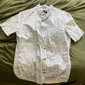 Men's Short Sleeve Patterned Shirt